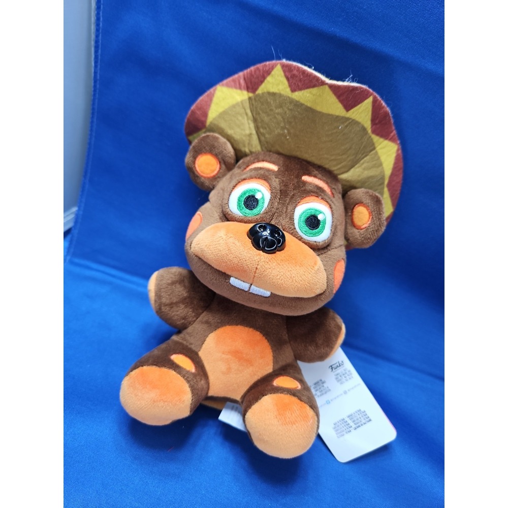 Funko FNAF Five Nights At Freddys Plush El Chip Beaver Pizzeria Simulator 7"
